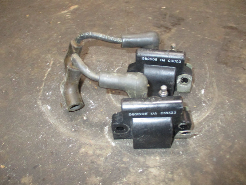 Evinrude 8hp 2 stroke outboard ignition coil set (582508)