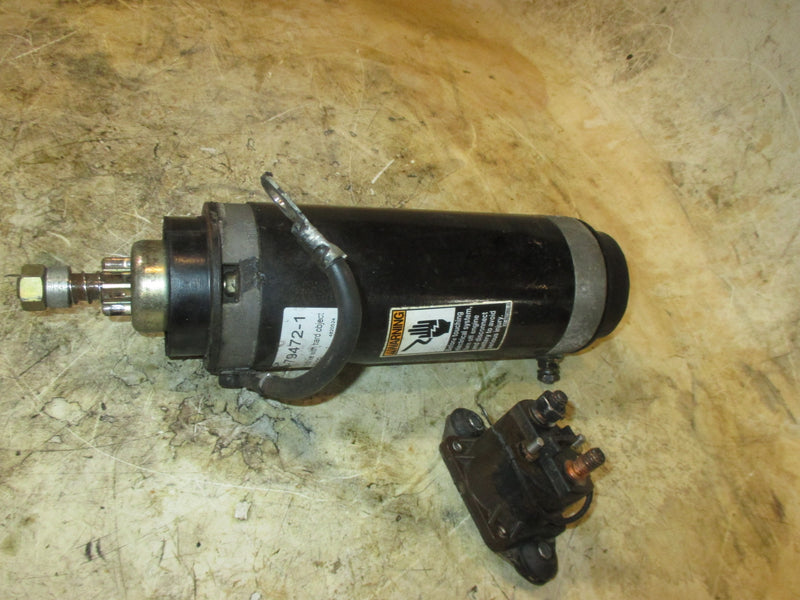 Mercury 200hp EFI 2 stroke outboard starter and relay (50-79472)