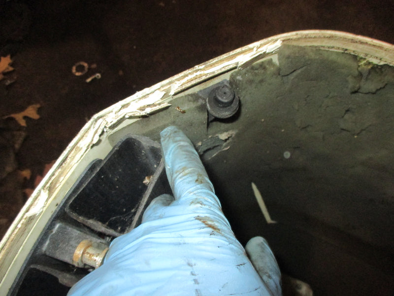 Johnson 200hp Ocean runner outboard top cowling