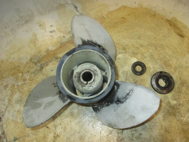 Evinrude 150hp 2 stroke outboard aluminum prop 391201