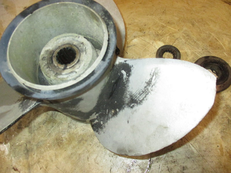 Evinrude 150hp 2 stroke outboard aluminum prop 391201