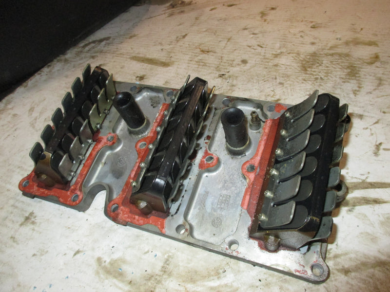 Evinrude ETEC 90hp 2 stroke outboard intake manifold with reeds (5005282)