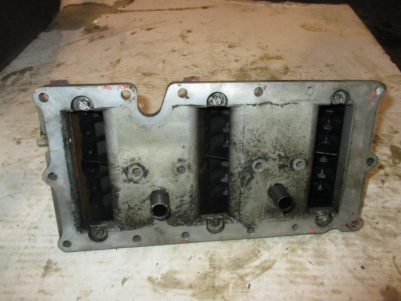 Evinrude ETEC 90hp 2 stroke outboard intake manifold with reeds (5005282)