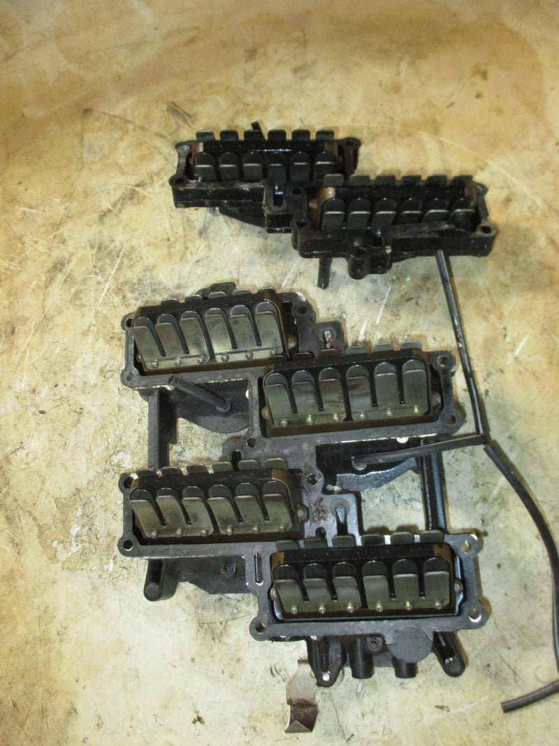 Johnson 200hp ocean pro 2 stroke outboard intake manifold and reds (344820)