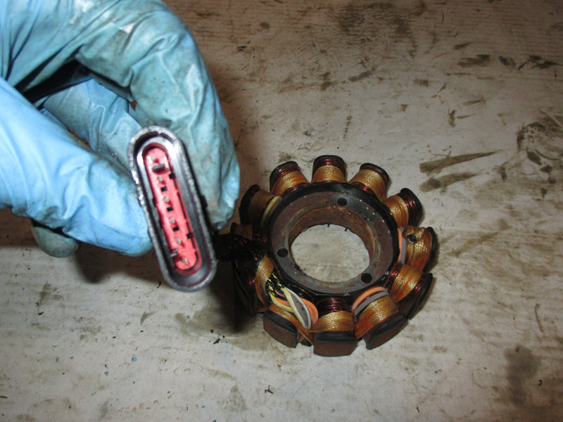Evinrude ETEC 90hp 2 stroke outboard stator (586949)