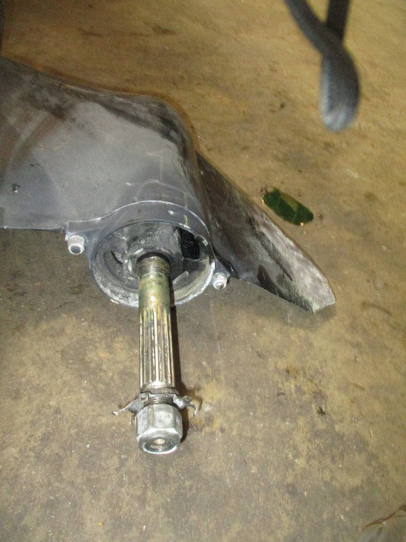 Mercury 125hp 2 stroke outboard 25" lower unit