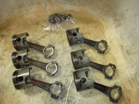 Load image into Gallery viewer, Johnson 200hp ocean pro 2 stroke outboard piston and rod set of 6 (436859)
