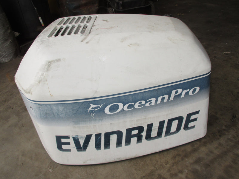 Evinrude 200hp 2 ocean pro outboard top cowling