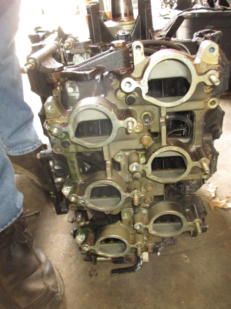 Evinrude 200hp 2 ocean pro outboard crankcase powerhead
