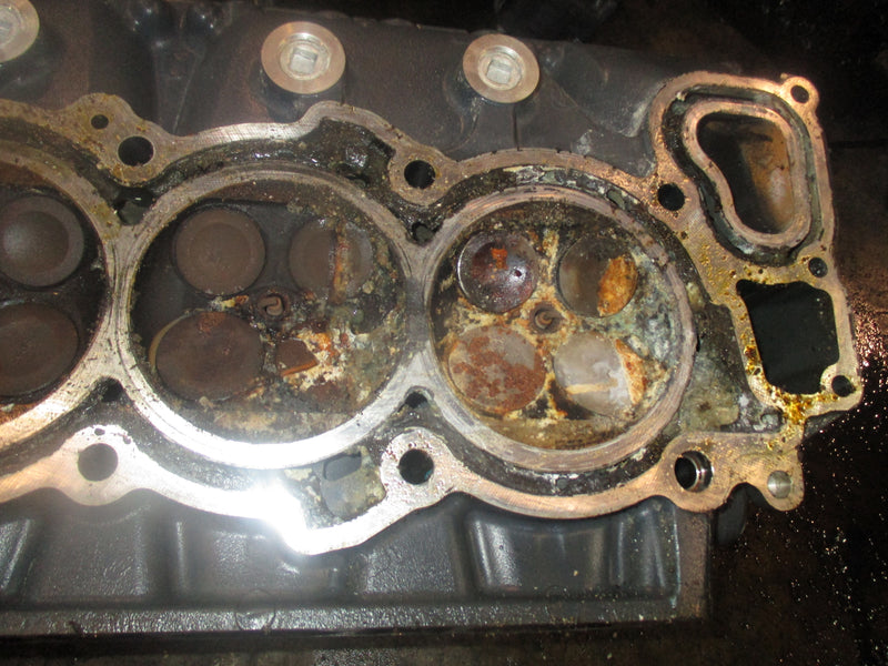 Yamaha 350hp 4 stroke outboard starboard cylinder head (6AW-11120-01-00)