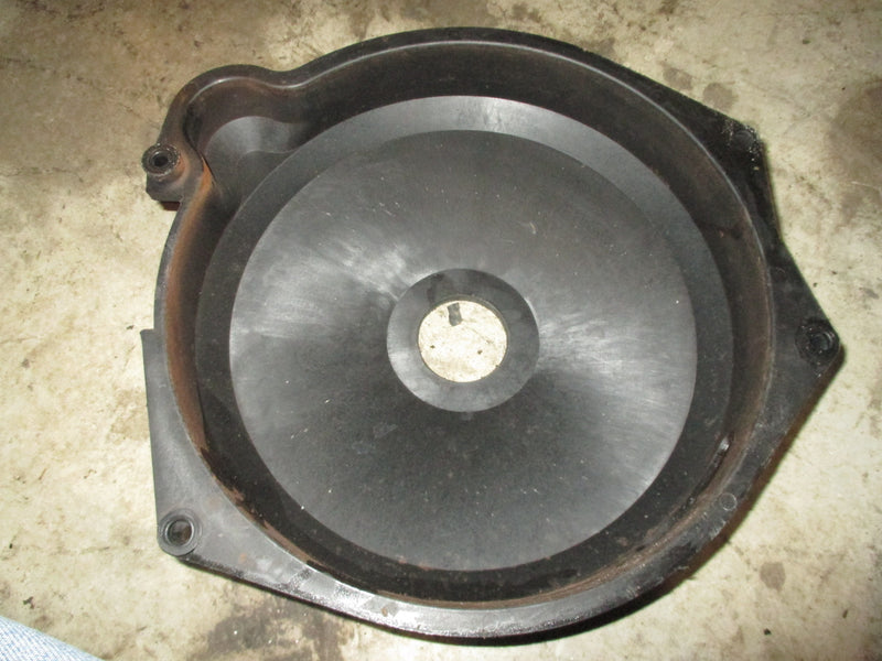 Mercury 90hp 3 cyl 2 stroke outboard flywheel cover