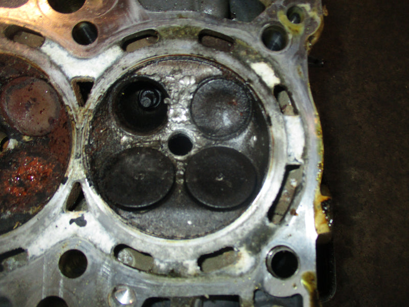 Honda BF135A 4 stroke outboard cylinder head FOR PARTS