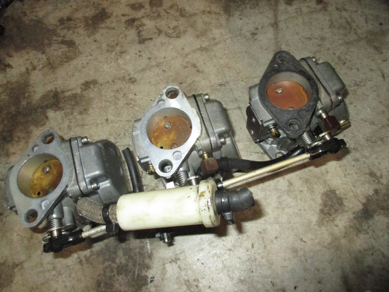 Mercury 90hp 3 cyl 2 stroke outboard carb set (3301-824854C1)