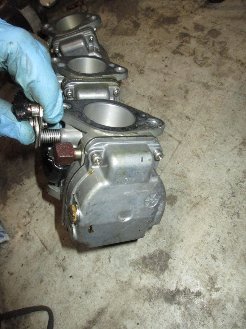 Mercury 90hp 3 cyl 2 stroke outboard carb set (3301-824854C1)