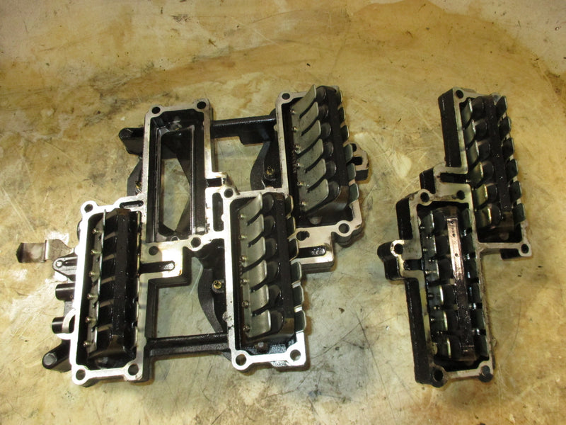 Evinrude 200hp ficht 2 Stroke intake manifold and reeds (346157)