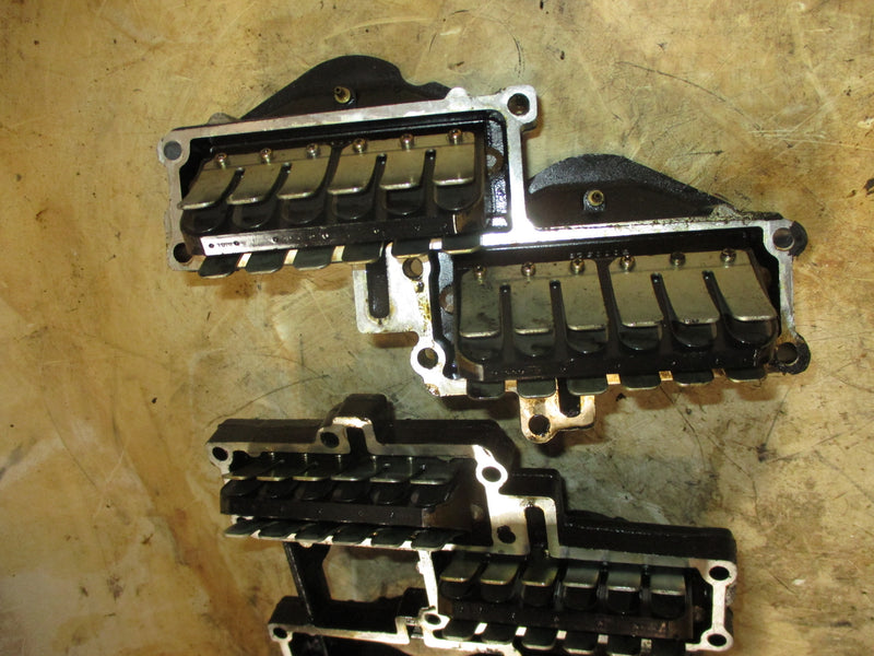 Evinrude 200hp ficht 2 Stroke intake manifold and reeds (346157)