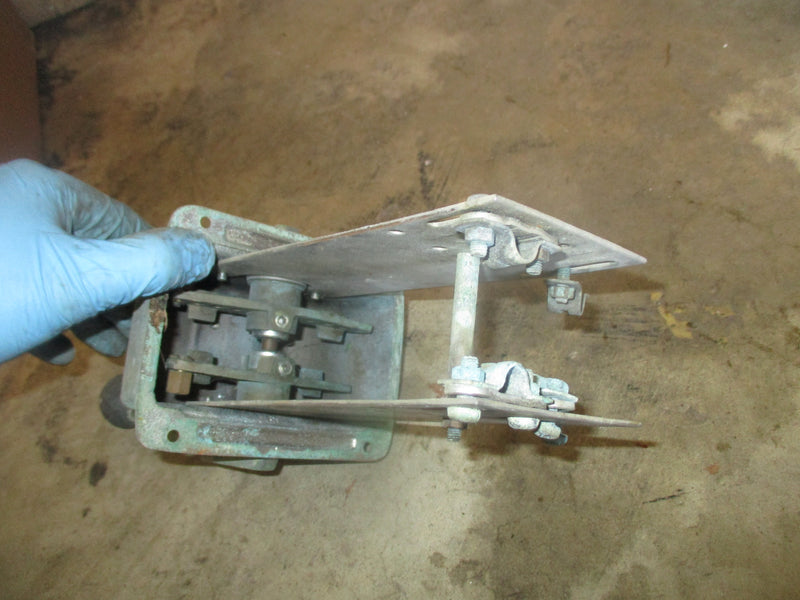 Morse dual top mount control box binnacle SOLD AS IS #38