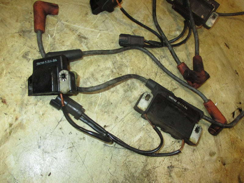 Evinrude 200hp ficht 2 Stroke ignition coil set (586745)