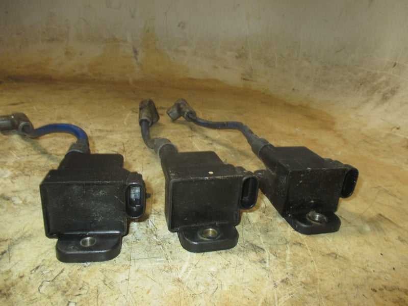Mercury 125hp 2 Stroke 4 CYL outboard Ignition Coil Set of 3 (827509)