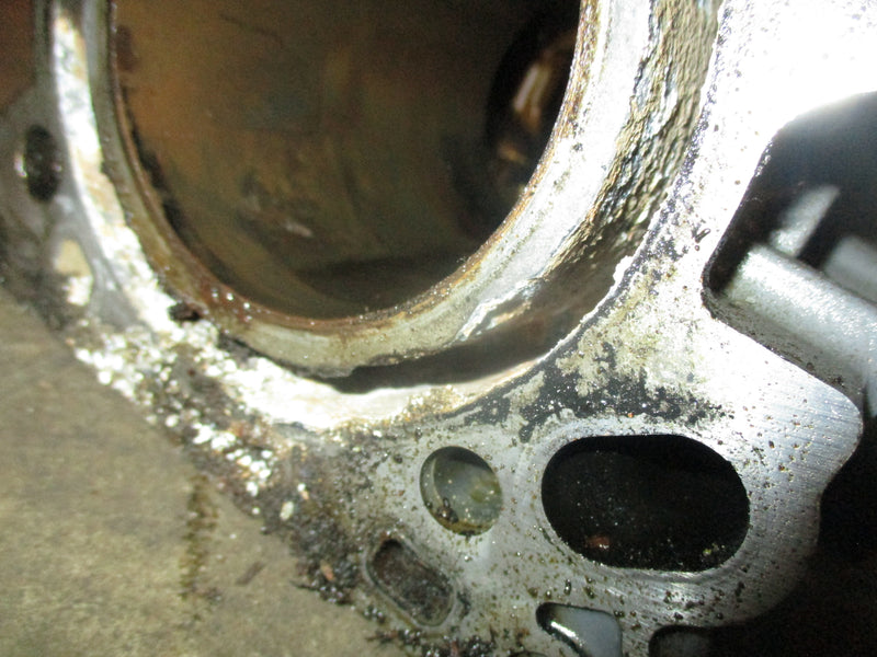 Honda BF150A outboard crankcase block