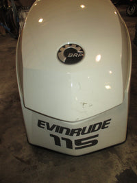 Load image into Gallery viewer, Evinrude ETEC 115hp 2 stroke outboard Top Cowling
