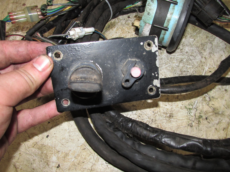 Suzuki DF115 115hp Outboard 15' Square Grey Plug Rigging Harness w/ Ignition