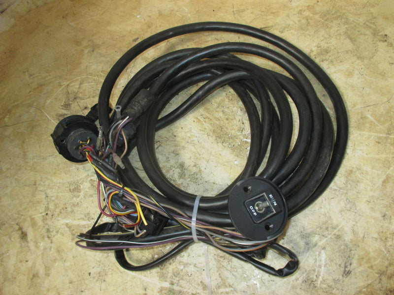 Mercury outboard 8 Pin Rigging Harness w/ Ignition Switch 20ft (84-816625A20)