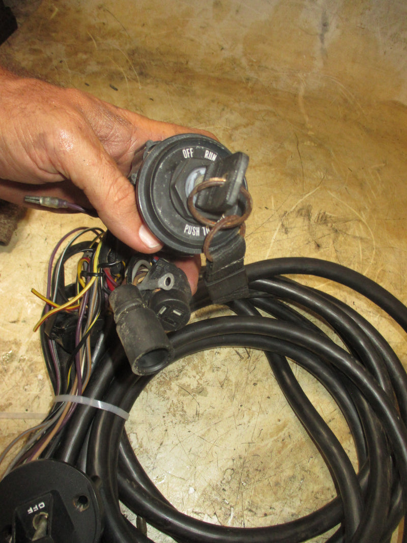 Mercury outboard 8 Pin Rigging Harness w/ Ignition Switch 20ft (84-816625A20)