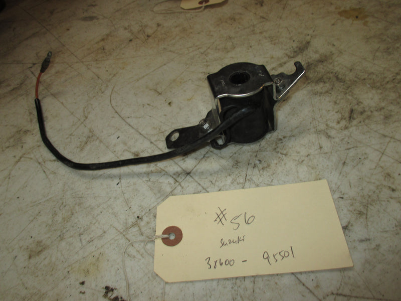 Suzuki DT 55-65 2 stroke outboard magnetic choke solenoid (38600-95501)