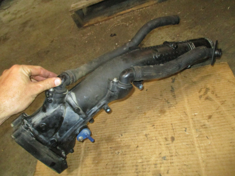 Mercury outboard 200hp V6 4 stroke 3.4L Lower Exhaust Manifold 8M0128138