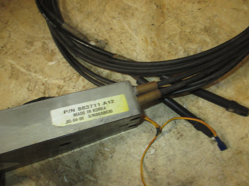 Mercury Mariner 90hp 2 Stroke outboard Top Mount Control Box 17ft cables