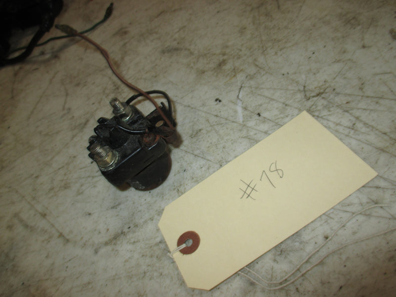 Yamaha 90hp 2 stroke outboard starter relay (A104-102) #78