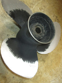 Load image into Gallery viewer, Mercury Mariner 90hp 2 Stroke outboard Aluminum Propeller Solas 14 X 11
