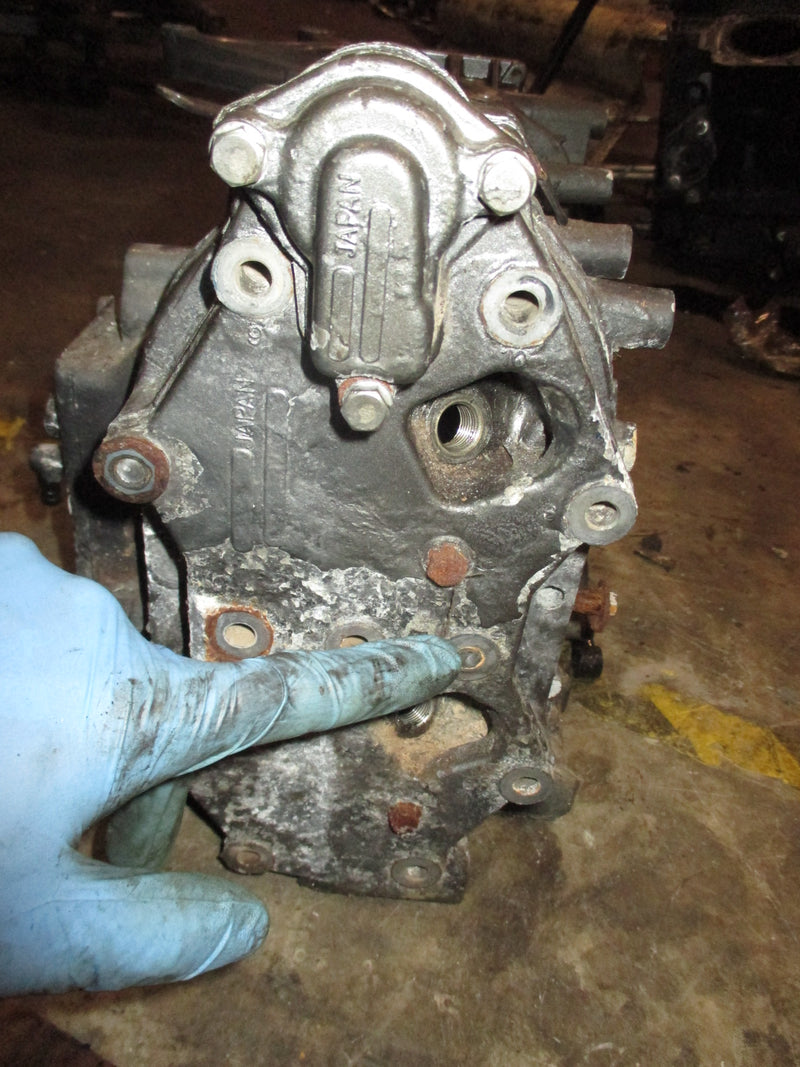 Nissan 70hp 2 stroke outboard crankcase block