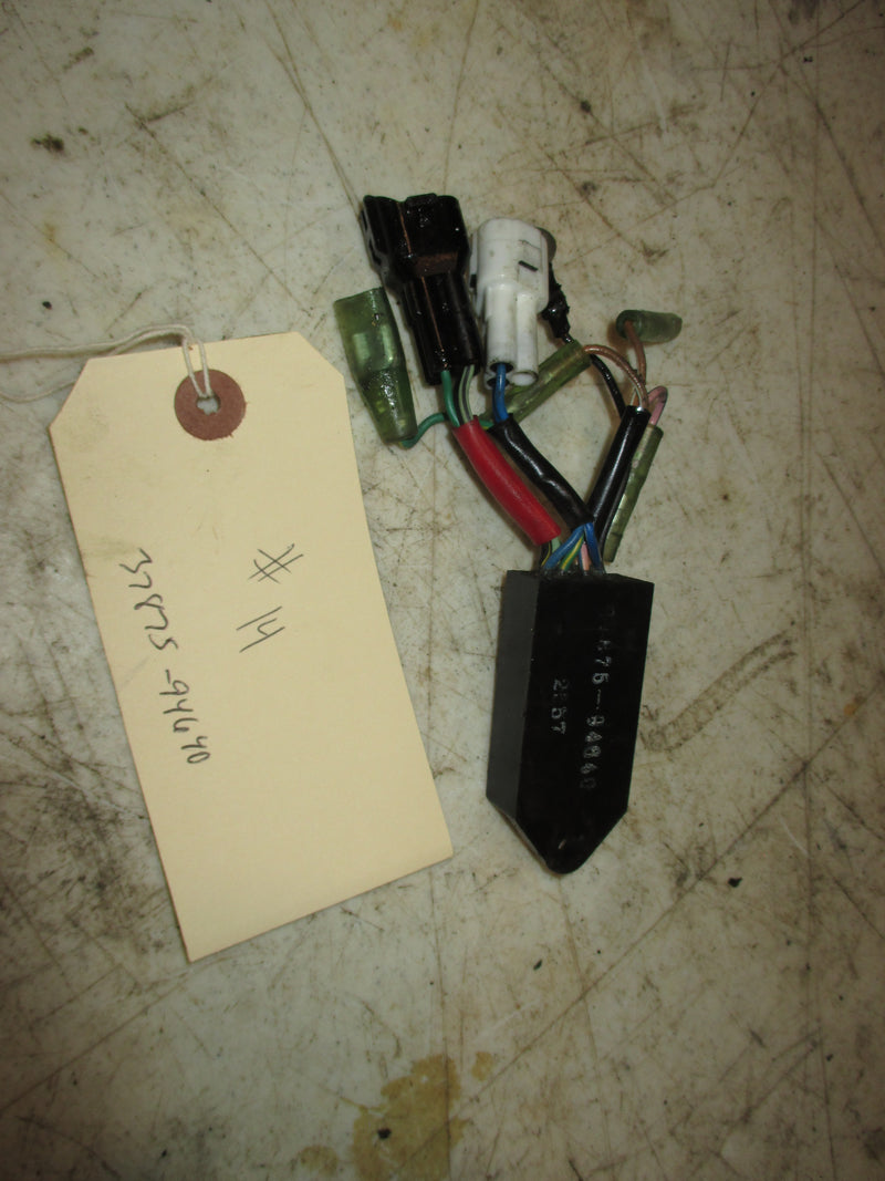 Suzuki outboard low oil warning unit 37875-94640 #14