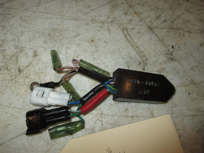 Suzuki outboard low oil warning unit 37875-94640 #14