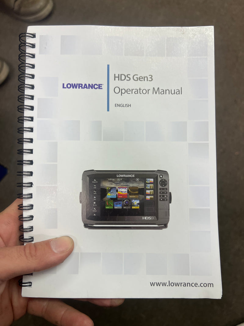 Lowrance HDS9 Gen 3 set with Navico LWX-1 Interface Module