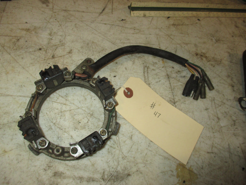 Suzuki DT115 outboard timer base with pulsor coil and sensor 32160-94510 #47