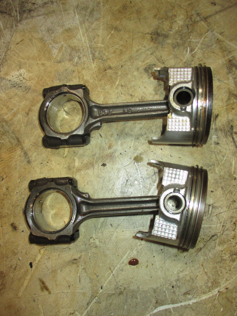 Suzuki DF50 50hp outboard piston and rod set of 2 (12111-87J04)
