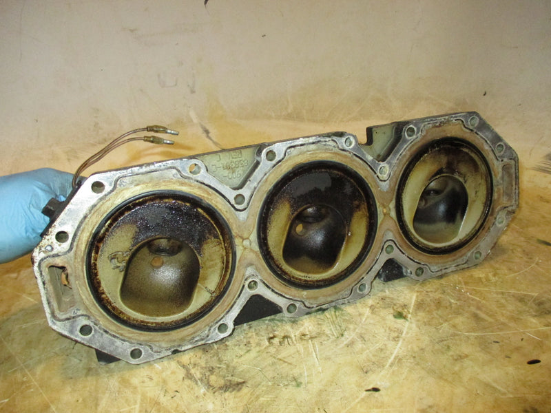 Mercury optimax 225hp 2 stroke outboard starboard cylinder head