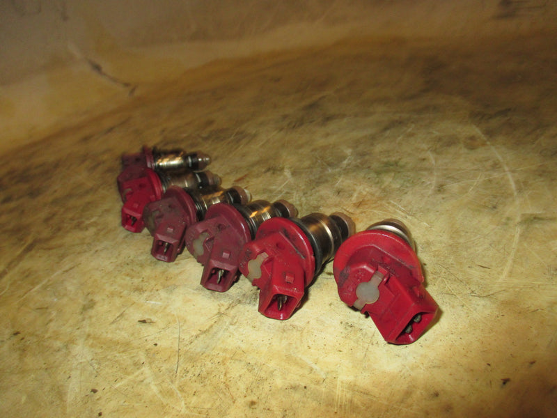 Mercury optimax 225hp 2 stroke outboard fuel injector set of 6