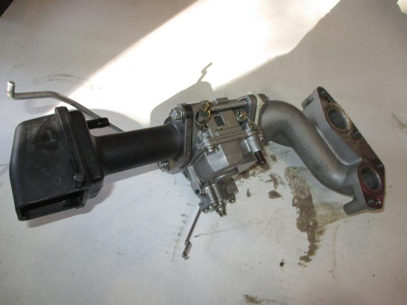 Yamaha 15hp 4 stroke outboard carburetor and intake (66m-11)