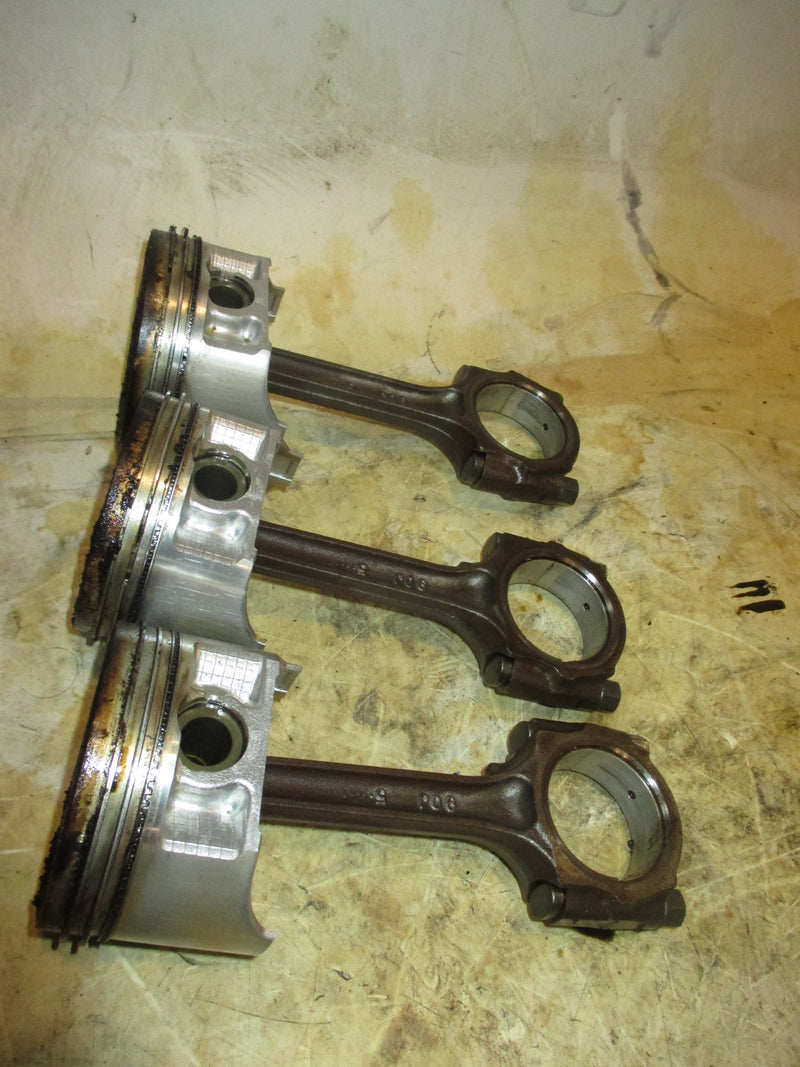 Suzuki DF140 140hp 4 stroke outboard piston and rod set of 3 (12160-90J10