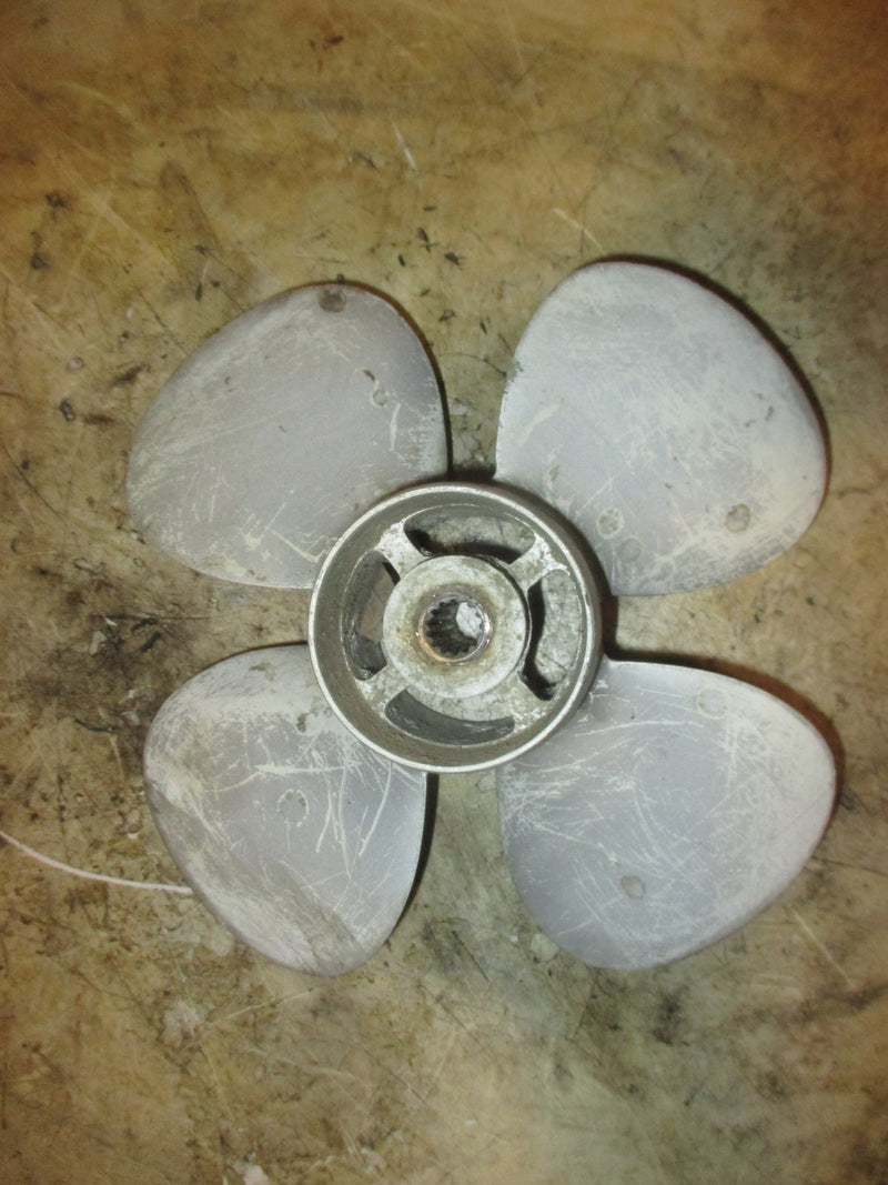 Tohatsu 9.9hp 4 stroke outboard Aluminum 4 Blade Propeller 10 X 7 High Thrust