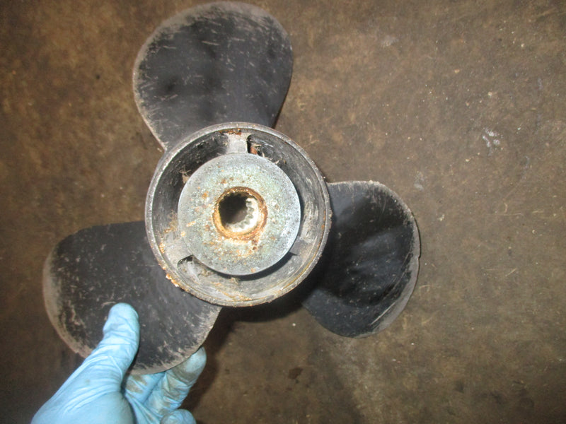 Mercury Mariner 100hp 2 stroke outboard aluminum propeller (21431711) 13.25 x 17