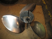 Load image into Gallery viewer, Suzuki DF150-250 outboard Counter rotation stainless propeller 3 x 16 x 17 L
