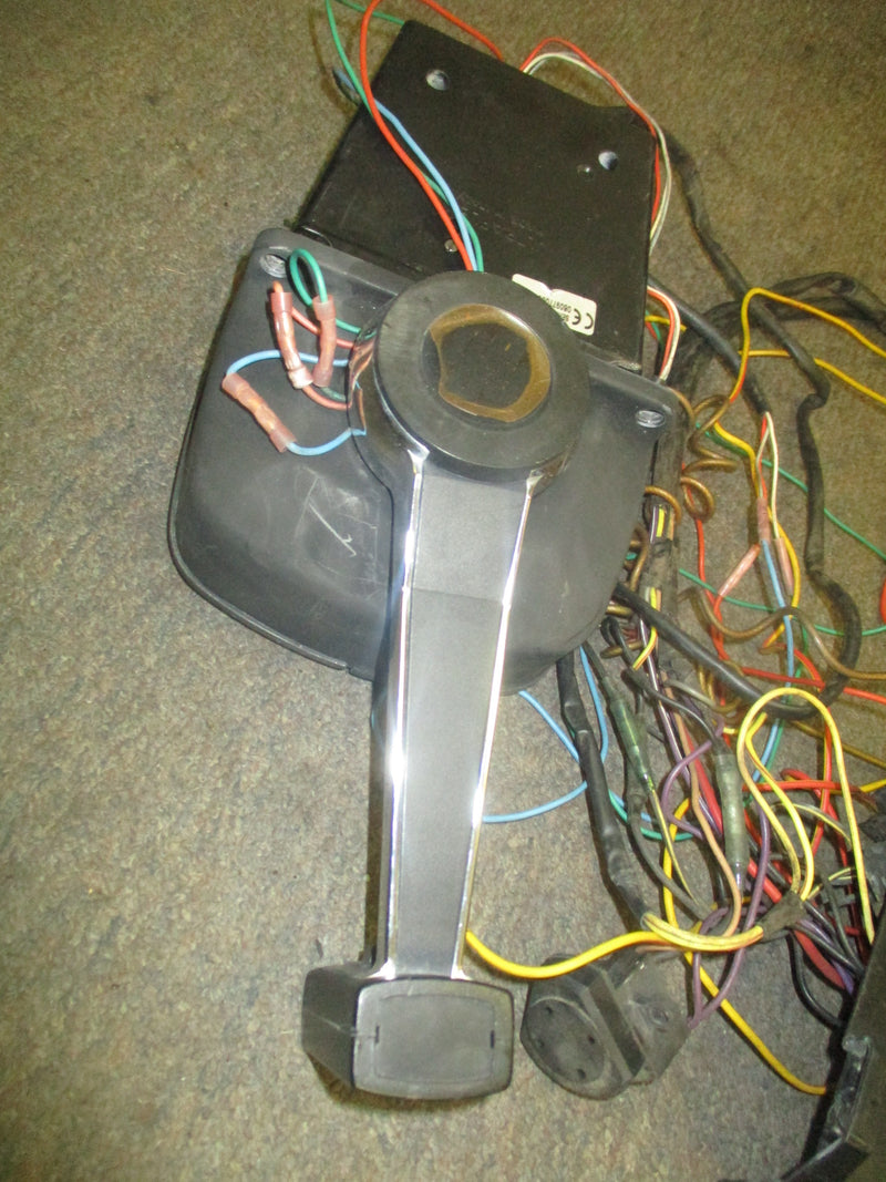 Outboard teleflex ultraflex top mount control box w/ BRP harness FOR PARTS
