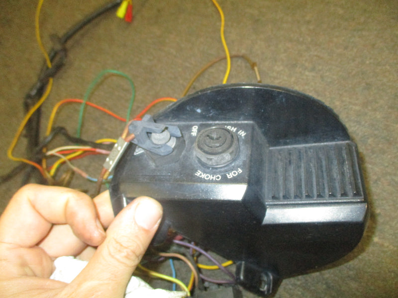 Outboard teleflex ultraflex top mount control box w/ BRP harness FOR PARTS