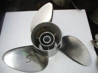 Load image into Gallery viewer, Solas stainless propeller set E 14 3/4 x 16 RTR E 14 3/4 x 16LTR
