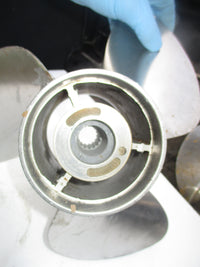 Load image into Gallery viewer, Solas stainless propeller set E 14 3/4 x 16 RTR E 14 3/4 x 16LTR
